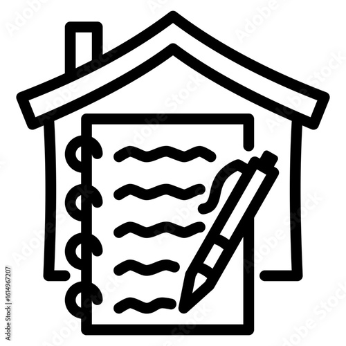 Homework Sheet Icon