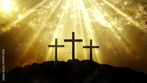 Wallpaper Mural Worship and Prayer based animation with clouds and light rays background loop in 4K HD resolution. Useful for christian, church, spiritual, prayer based concepts. Torontodigital.ca