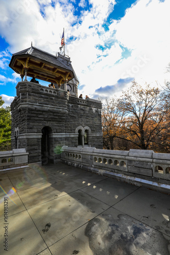 Wallpaper Mural View of Belvedere Castle in Central Park, New York City Torontodigital.ca