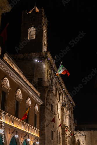 Ascoli Piceno at night