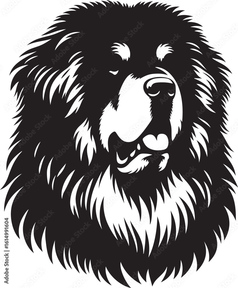 Fototapeta premium dog vector illustration 