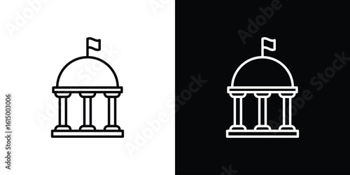 Government icon vector illustration - high quality black style vector icons