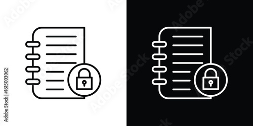 Code of conduct icon vector illustration - high quality black style vector icons