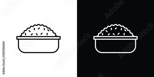 Risotto icon vector illustration - high quality black style vector icons