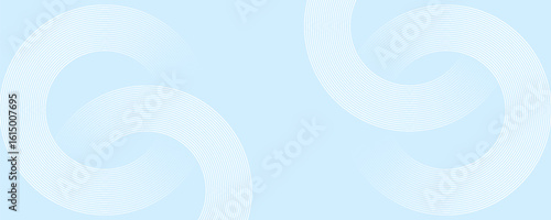 Modern abstract background. Glossy white gradient circle lines. Minimal geometric pattern. Simple graphic elements. Futuristic concept. Suitable for cover, poster, banner, brochure, eps10.