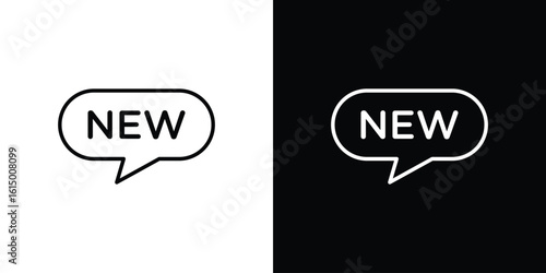 New icon vector illustration - high quality black style vector icons