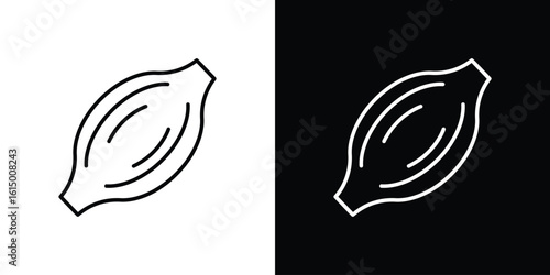 Muscle fiber icon vector illustration - high quality black style vector icons