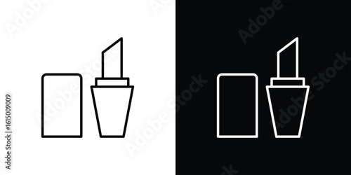 Lipstick icon vector illustration - high quality black style vector icons