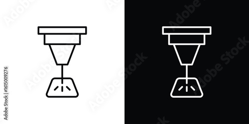 Laser machine icon vector illustration - high quality black style vector icons
