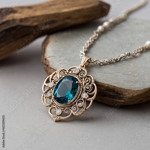 necklace with diamonds