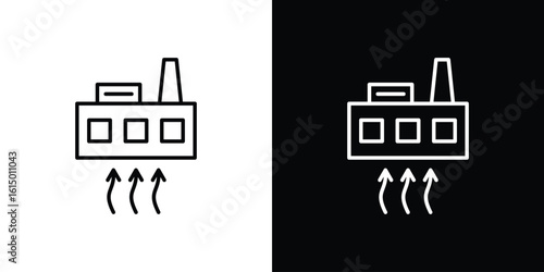 Geothermal Energy icon vector illustration - high quality black style vector icons