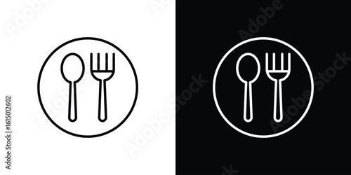 Eatery icon vector illustration - high quality black style vector icons