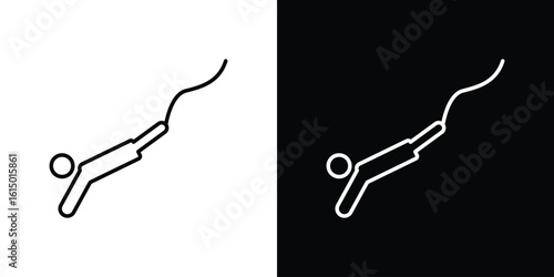 Bungee jumping icon vector illustration - high quality black style vector icons
