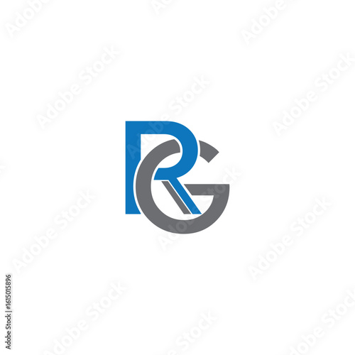 Free Download rg letter logo design, RG initials logo design, RG vector logo, GR , RG icon - GFXLoad