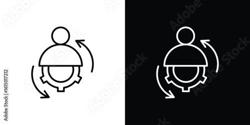 Adaptation icon vector illustration - high quality black style vector icons