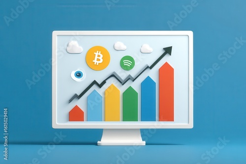 Trending Upward Graph