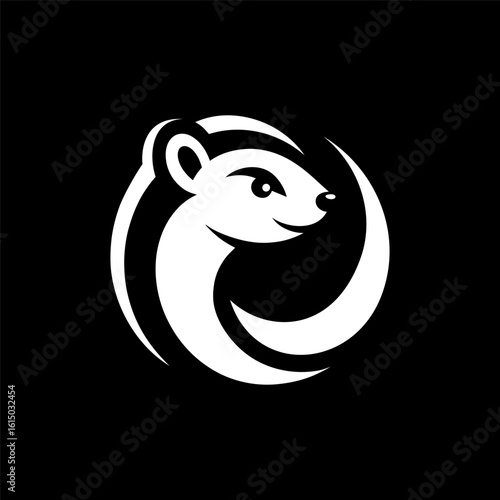 Premium Weasel Vector Logo Design
