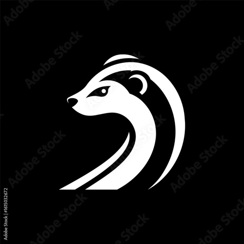Weasel Silhouette Logo for Sale
