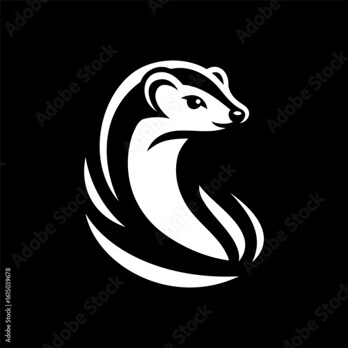 Clear Line Weasel Logo Design