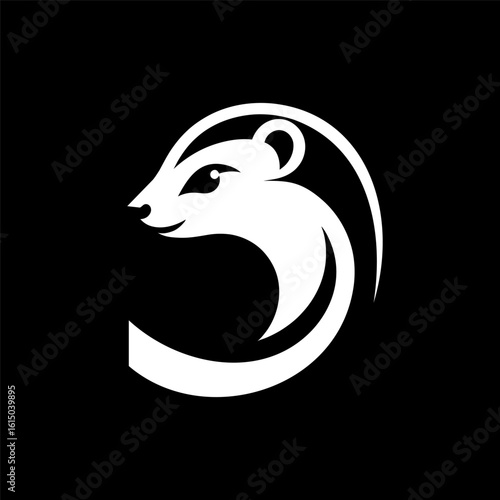 Five Point Weasel Logo Design