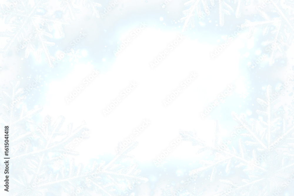 Obraz premium PNG Background with snowflakes ice pattern winter.