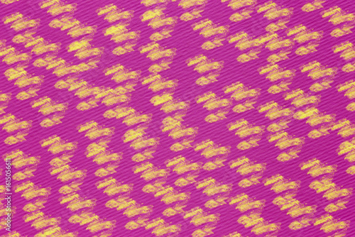 artistic backdrop: illustration of yellow paint spots on purple cardboard