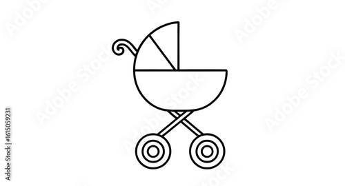 Baby transport icon, Toddler stroller icon, Stroller clipart, Stroller symbol, Pram vector illustration, Baby trolley icon, Cute stroller icon, Modern stroller icon, Stroller flat icon, Family icon se