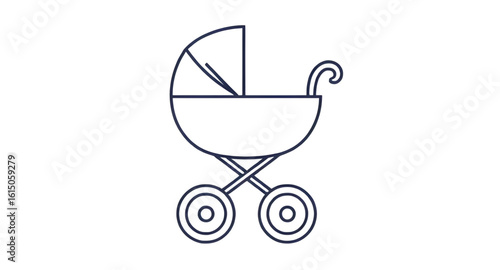 Newborn stroller, Stroller silhouette, Child buggy icon, Baby transport icon, Toddler stroller icon, Stroller clipart, Stroller symbol, Pram vector illustration, Baby trolley icon, Cute stroller icon,