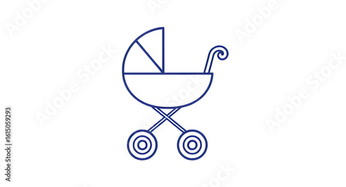 Baby carriage icon, Pram icon, Infant stroller vector, Baby pushchair icon, Newborn stroller, Stroller silhouette, Child buggy icon, Baby transport icon, Toddler stroller icon, Stroller clipart, Strol