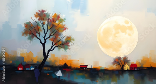 noon on sky landscape 