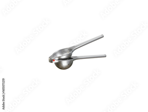 hand lemon squeezer icon 3d illustration render