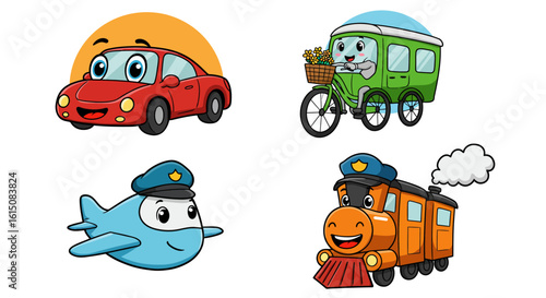 COLLECTION OF CUTE MASCOTS