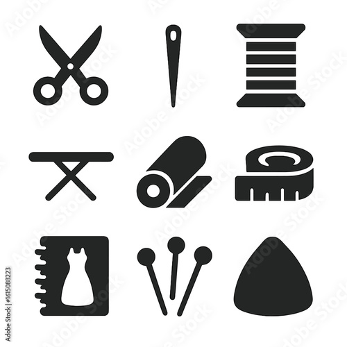 Fashion Tools Icons. Solid, filled icon set of diving and jumping: diving board, high platform, cannonball dive, pencil jump, flip