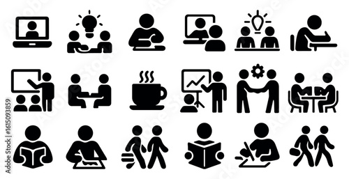 people icon set