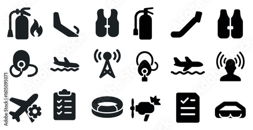 set of icons