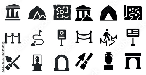 set of icons