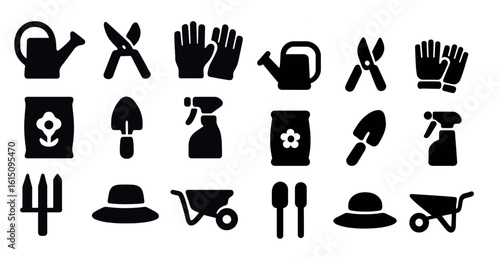 set of kitchen utensils