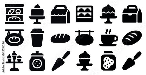 dairy products icons