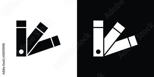 Swatches icon, vector flat icon. Flat illustration.