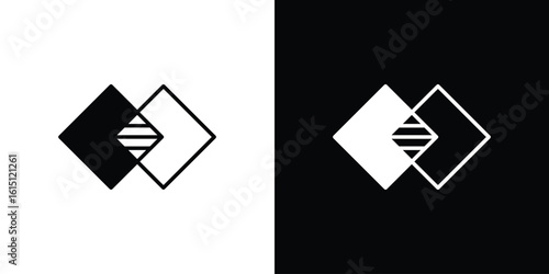 Opacity icon, vector flat icon. Flat illustration.