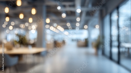 Wallpaper Mural Blurred Office Background with Soft Lighting Ideal for Website, Banner, or Professional Presentation Use Torontodigital.ca