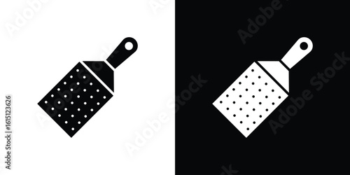 Grater icon, vector flat icon. Flat illustration.