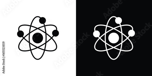 Fusion icon, vector flat icon. Flat illustration.