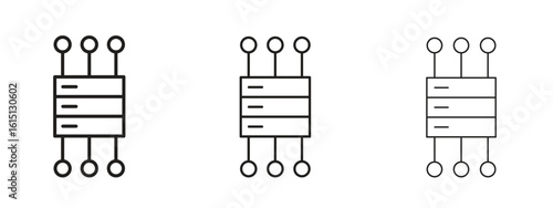 Proxy server icon. Simple element illustration. Can be used for web and mobile.