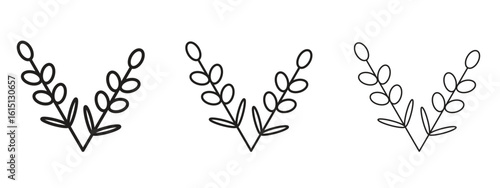 Lavender icon. Simple element illustration. Can be used for web and mobile.