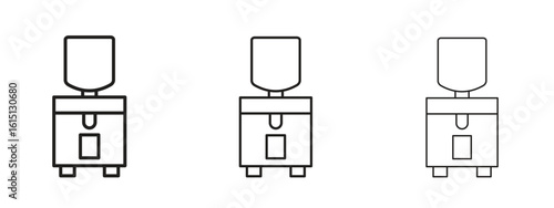 Dispenser icon. Simple element illustration. Can be used for web and mobile.