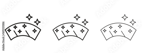 Windscreen icon. Simple element illustration. Can be used for web and mobile.