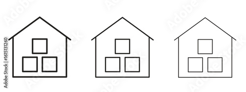 Warehouse icon. Simple element illustration. Can be used for web and mobile.