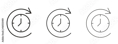 Wait time icon. Simple element illustration. Can be used for web and mobile.