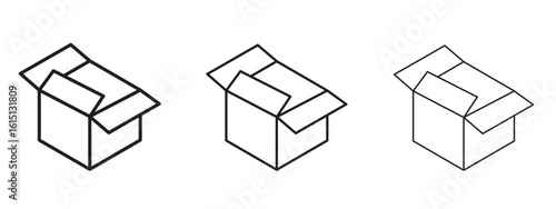 Unpacking icon. Simple element illustration. Can be used for web and mobile.